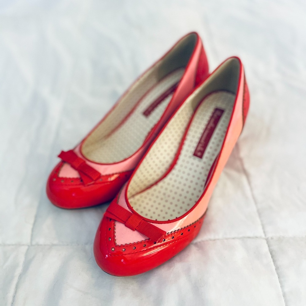 Vintage style pinup heels